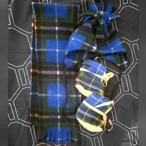 NS Tartan Scarf, Hat, Booties